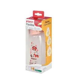 Pigeon Pigeon Flexible Curve Bottle PP Farm 250ML