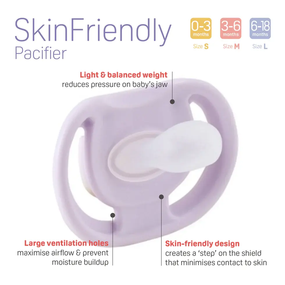 Pigeon Pigeon Skin Friendly Pacifier