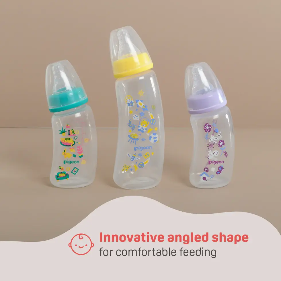 Pigeon Pigeon Flexible Curve Bottle PP Space 250ML