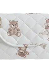 Living Textiles Living Textiles Foldable Waterproof Travel Change Mat - Cuddly Bear