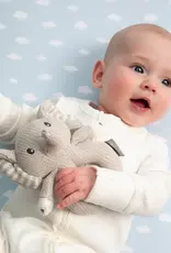 Living Textiles Living Textiles 2-pack Jersey Cot Fitted Sheet Elephant Playtime