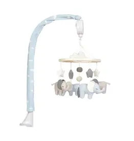 Living Textiles Living Textiles Musical mobile set Elephant Playtime