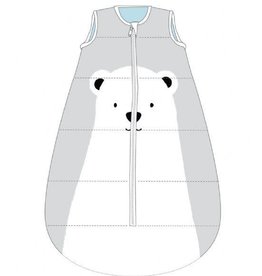 Baby Studio Baby Studio My First Cotton Fleece Winter Sleeping Bag - 3.5 Tog Polar Bear 0-6M