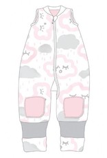 Baby Studio Baby Studio Winter Warmies - No Arms 2.5 Tog Clouds - Pink