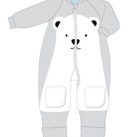 Baby Studio Baby Studio Winter Warmies Fleece with Arms - 3.5 Tog Polar Bear