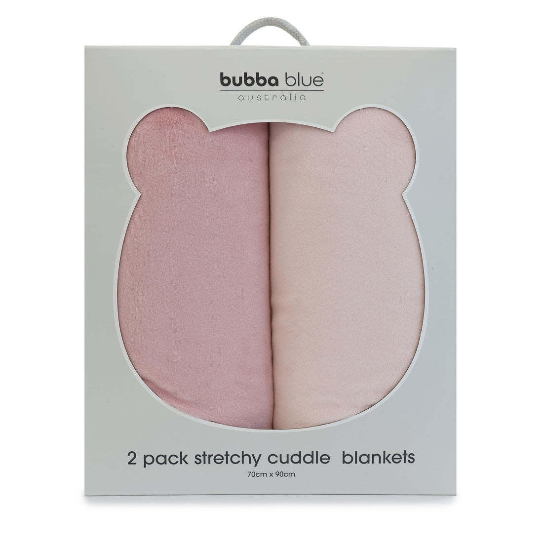 Bubba Blue Nordic 2PK Velour Cuddle Blankets