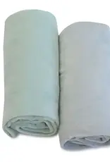 Bubba Blue Nordic 2PK Velour Cuddle Blankets