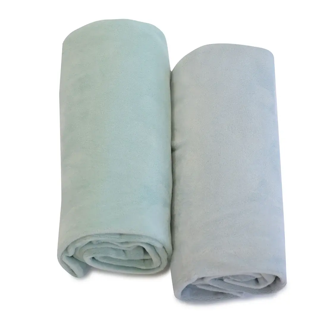 Bubba Blue Nordic 2PK Velour Cuddle Blankets
