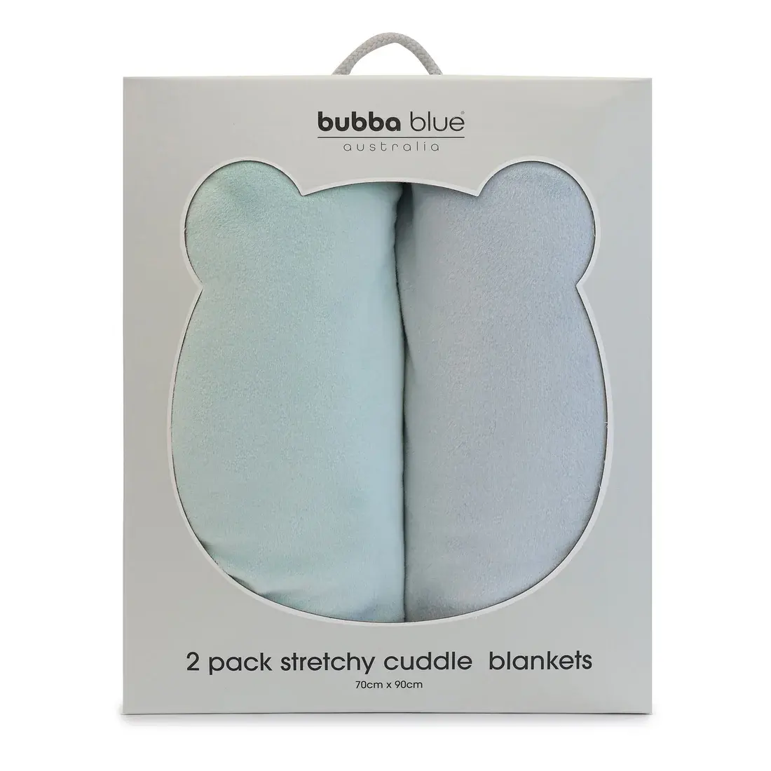 Bubba Blue Nordic 2PK Velour Cuddle Blankets