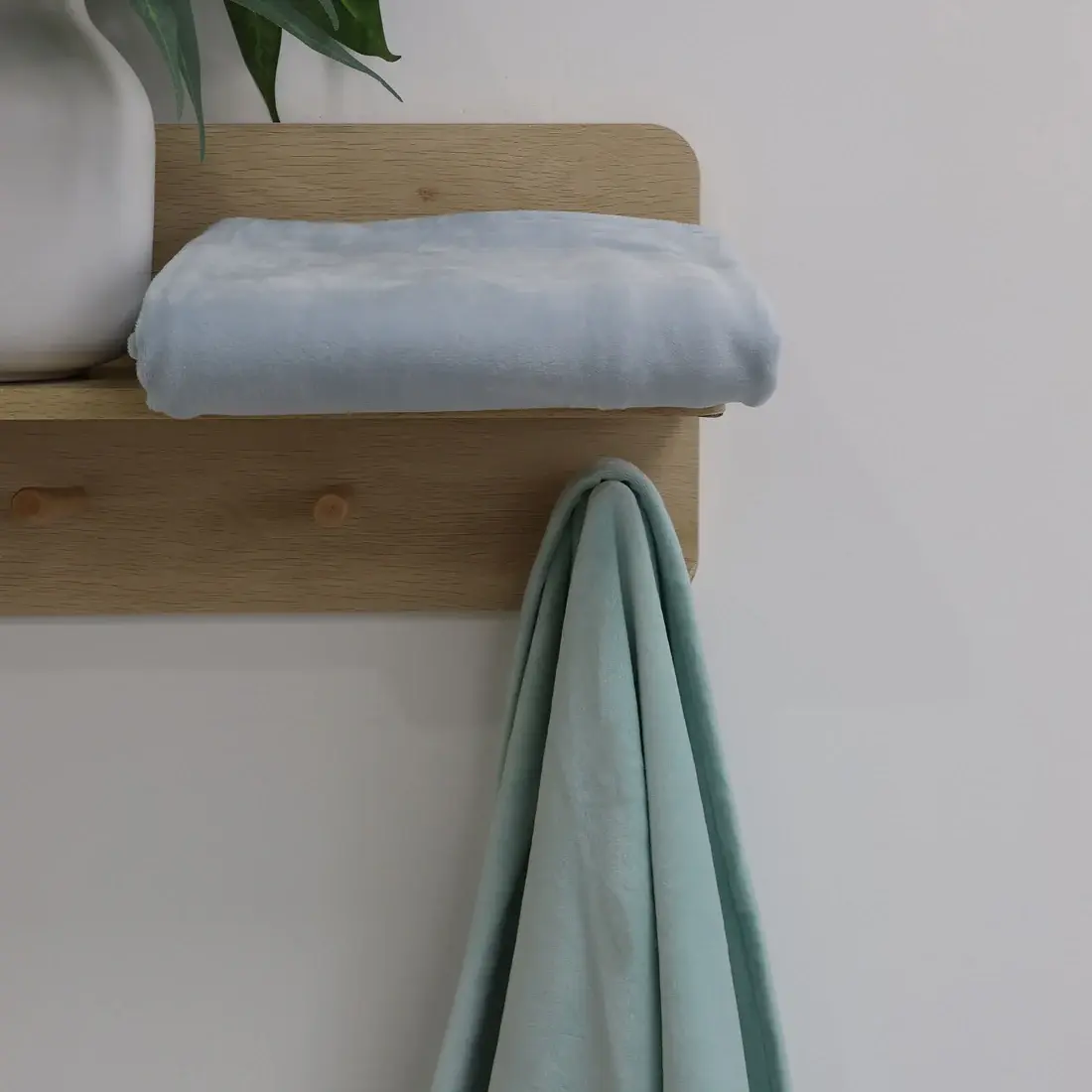 Bubba Blue Nordic 2PK Velour Cuddle Blankets