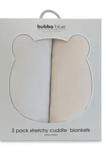 Bubba Blue Nordic 2PK Velour Cuddle Blankets