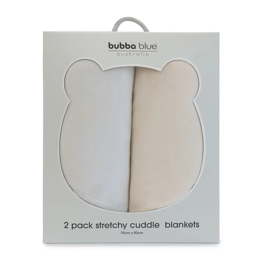 Bubba Blue Nordic 2PK Velour Cuddle Blankets