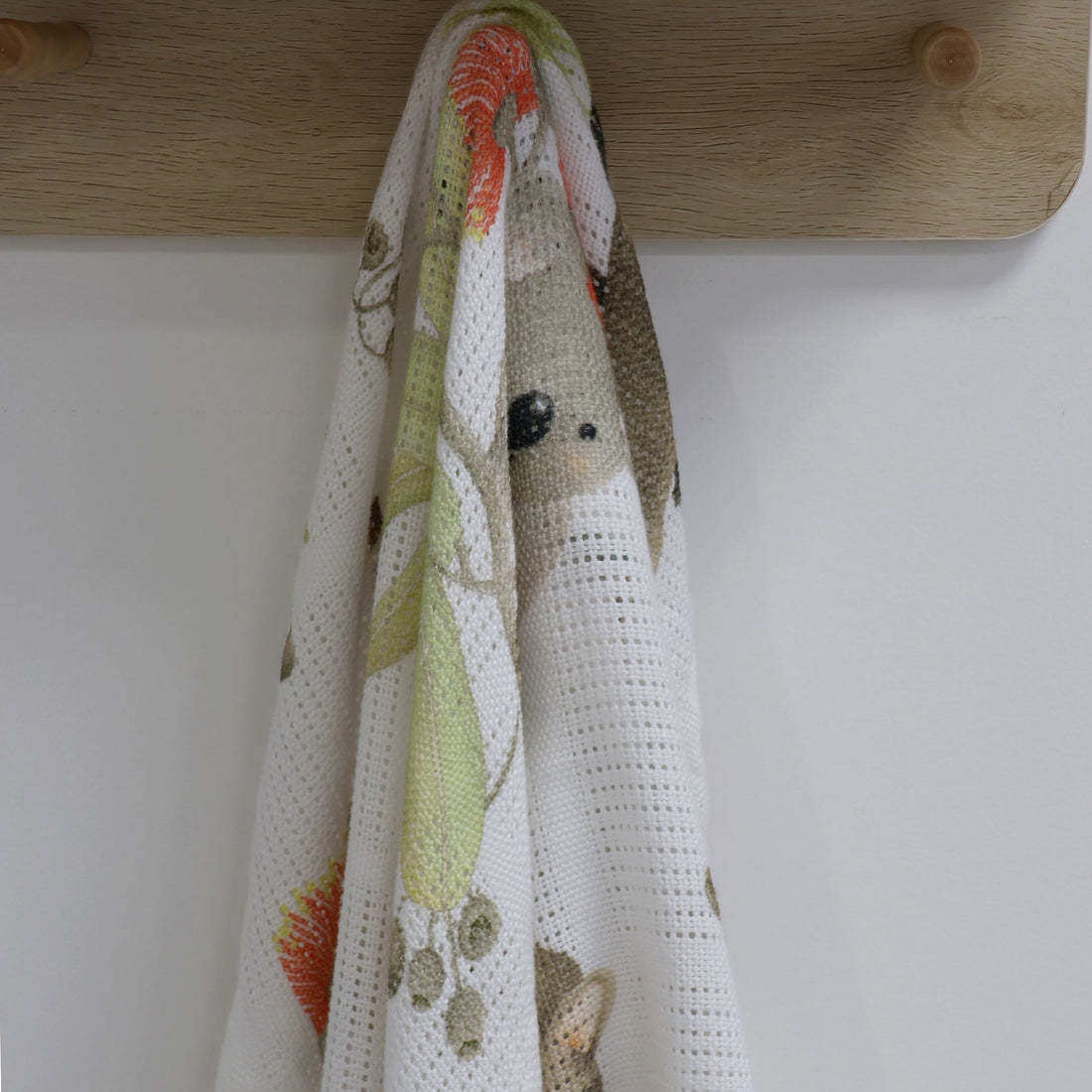 Bubba Blue Bubba Blue Aussie Digital Print Cellular Blanket