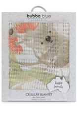 Bubba Blue Bubba Blue Aussie Digital Print Cellular Blanket