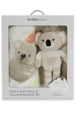 Bubba Blue Bubba Blue Koala Rattle & Cellular Blanket Gift Set