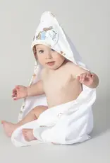 Bubba Blue Bubba Blue Peter Rabbit & Benjamin Bunny Hooded Towel