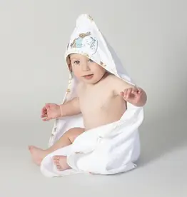 Bubba Blue Bubba Blue Peter Rabbit & Benjamin Bunny Hooded Towel