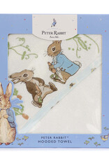 Bubba Blue Bubba Blue Peter Rabbit & Benjamin Bunny Hooded Towel