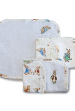 Bubba Blue Bubba Blue Peter Rabbit & Benjamin 3PK Face Washers