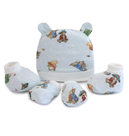 Bubba Blue Bubba Blue Peter Rabbit & Benjamin 3Pcs Layette Set