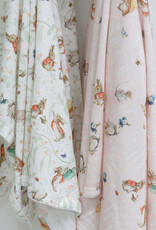 Bubba Blue Bubba Blue Peter Rabbit Flopsy Mopsy & Cottontail 2PK Jersey Wraps