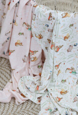 Bubba Blue Bubba Blue Peter Rabbit Flopsy Mopsy & Cottontail 2PK Jersey Wraps