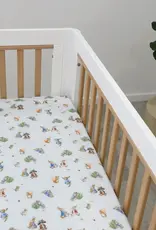 Bubba Blue Bubba Blue Peter Rabbit & Benjamin Cot Fitted Sheet