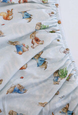 Bubba Blue Bubba Blue Peter Rabbit & Benjamin Cot Fitted Sheet