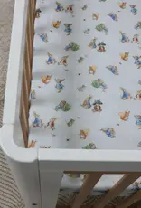 Bubba Blue Bubba Blue Peter Rabbit & Benjamin Cot Fitted Sheet