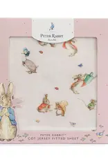 Bubba Blue Bubba Blue Peter Rabbit Flopsy Mopsy & Cottontail Cot Fitted Sheet