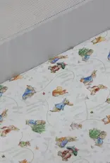 Bubba Blue Bubba Blue Peter Rabbit & Benjamin Bunny Bedside Sleeper Fitted Sheet