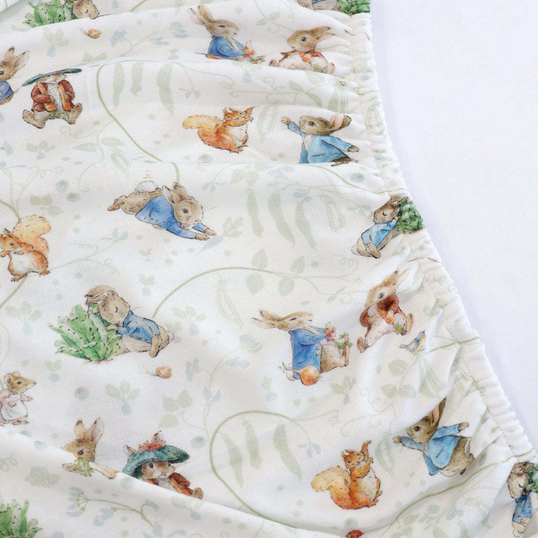 Bubba Blue Bubba Blue Peter Rabbit & Benjamin Bunny Bedside Sleeper Fitted Sheet