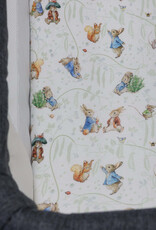 Bubba Blue Bubba Blue Peter Rabbit & Benjamin Bunny Bedside Sleeper Fitted Sheet