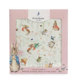 Bubba Blue Bubba Blue Peter Rabbit Flopsy Mopsy & Cottontail Bedside Sleeper Fitted Sheet