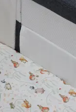 Bubba Blue Bubba Blue Peter Rabbit Flopsy Mopsy & Cottontail Bedside Sleeper Fitted Sheet