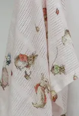 Bubba Blue Bubba Blue Peter Rabbit Flopsy Mopsy & Cottontail Digital Print Cellular Blanket