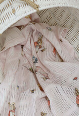 Bubba Blue Bubba Blue Peter Rabbit Flopsy Mopsy & Cottontail Digital Print Cellular Blanket