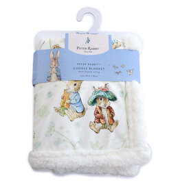 Bubba Blue Bubba Blue Peter Rabbit & Benjamin Bunny Cuddle Blanket