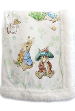 Bubba Blue Bubba Blue Peter Rabbit & Benjamin Bunny Cuddle Blanket