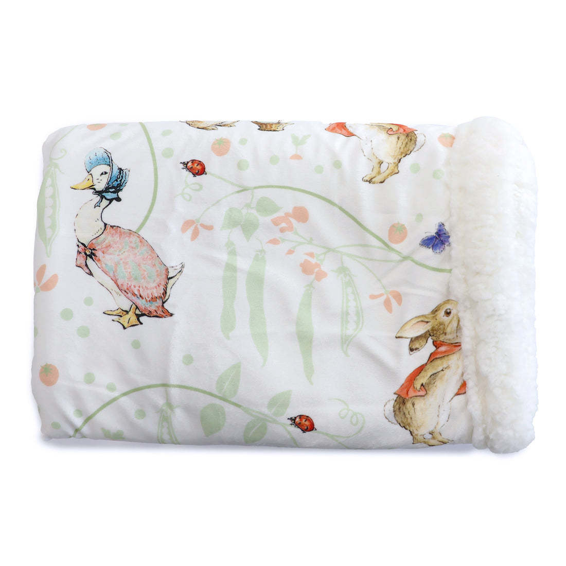 Bubba Blue Bubba Blue Peter Rabbit Flopsy Mopsy & Cottontail Cuddle Blanket