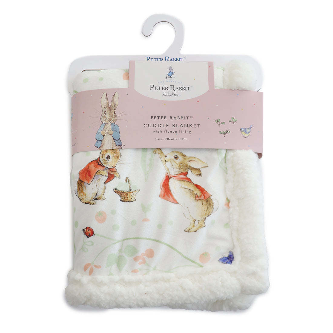 Bubba Blue Bubba Blue Peter Rabbit Flopsy Mopsy & Cottontail Cuddle Blanket