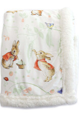 Bubba Blue Bubba Blue Peter Rabbit Flopsy Mopsy & Cottontail Cuddle Blanket