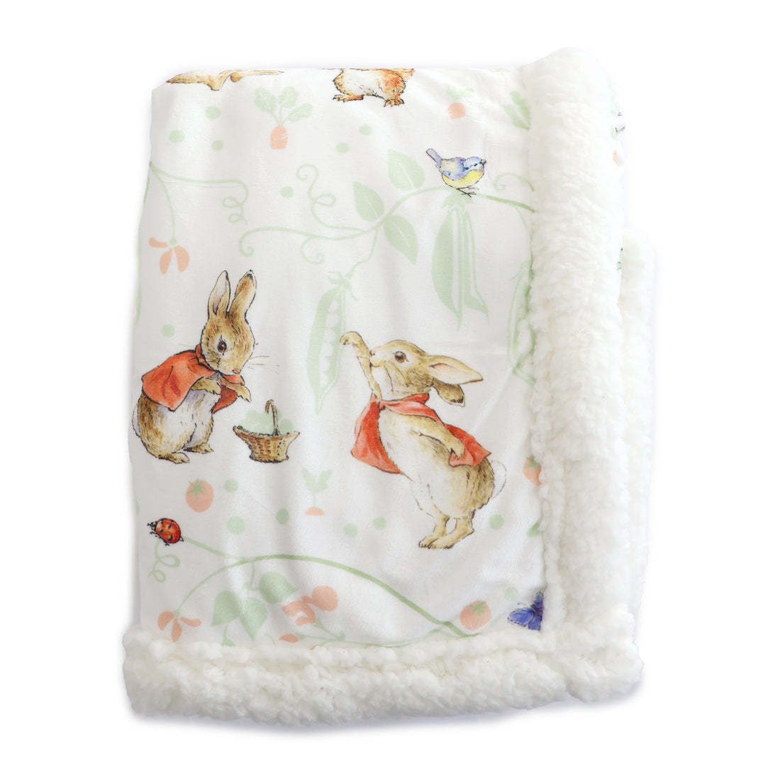 Bubba Blue Bubba Blue Peter Rabbit Flopsy Mopsy & Cottontail Cuddle Blanket