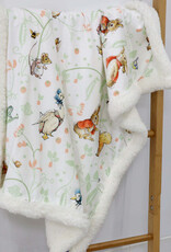 Bubba Blue Bubba Blue Peter Rabbit Flopsy Mopsy & Cottontail Cuddle Blanket