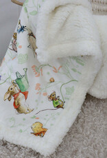 Bubba Blue Bubba Blue Peter Rabbit Flopsy Mopsy & Cottontail Cuddle Blanket