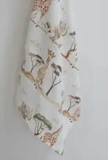 Bubba Blue Bubba Blue Adventure Bamboo Digital Print Cellular Blanket