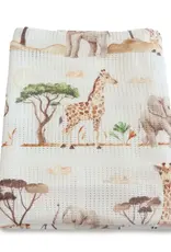 Bubba Blue Bubba Blue Adventure Bamboo Digital Print Cellular Blanket