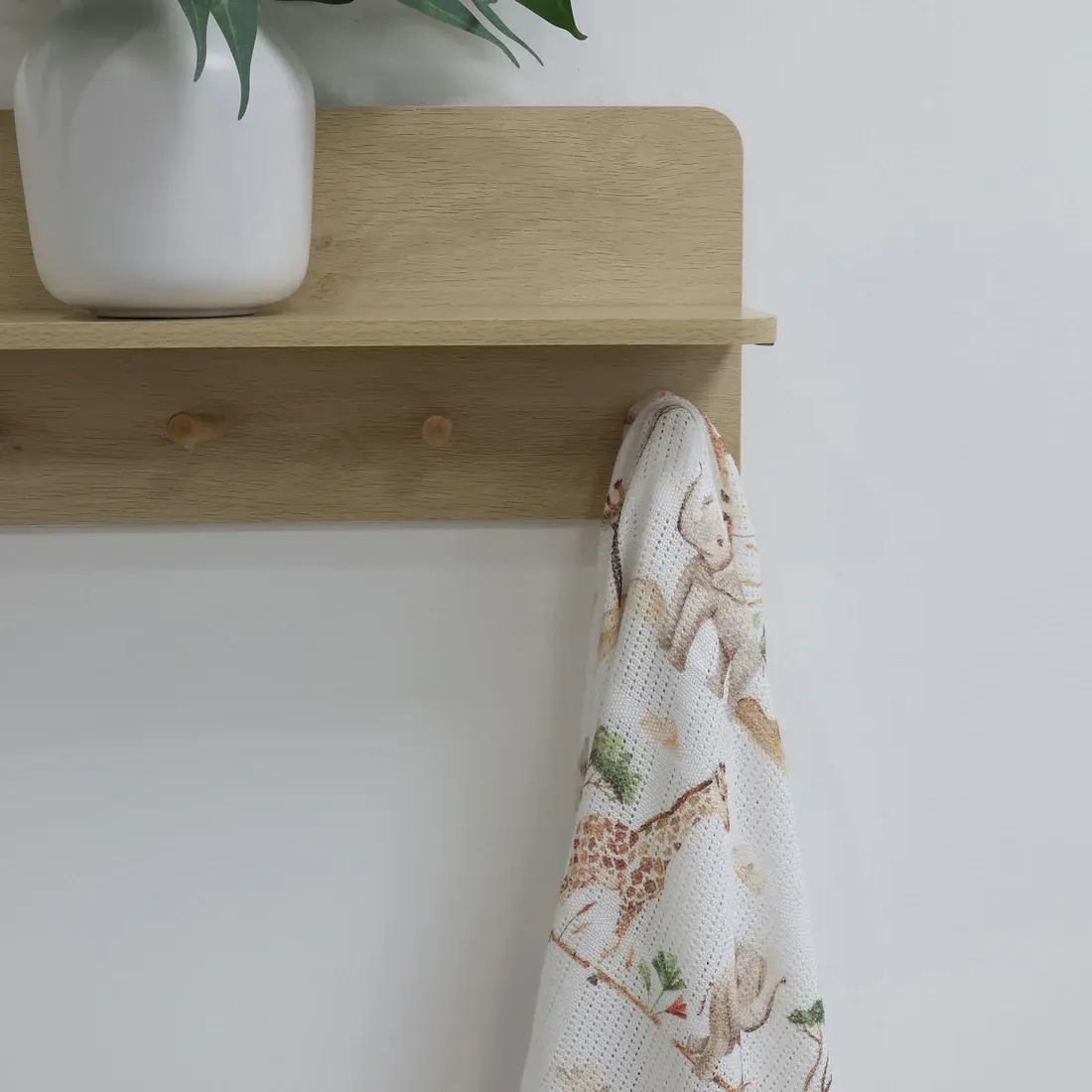 Bubba Blue Bubba Blue Adventure Bamboo Digital Print Cellular Blanket