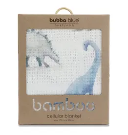 Bubba Blue Bubba Blue Jurassic Bamboo Digital Print Cellular Blanket