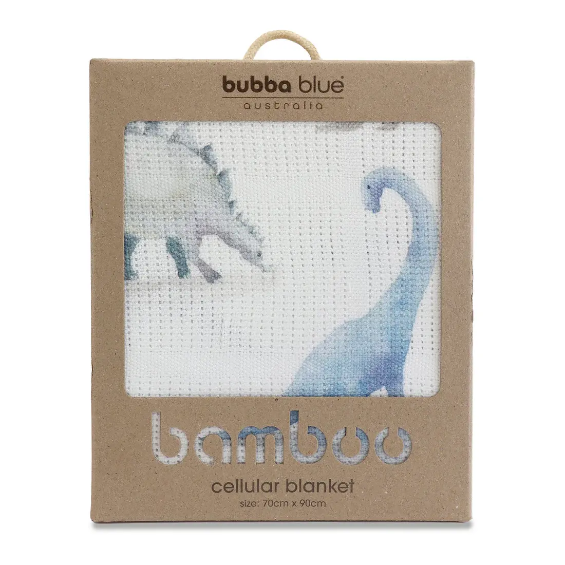 Bubba Blue Bubba Blue Jurassic Bamboo Digital Print Cellular Blanket